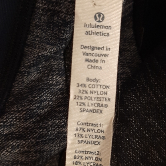 Lululemon athetic women's difine jacket sweater.sz::6.great used condition... - Picture 10 of 10